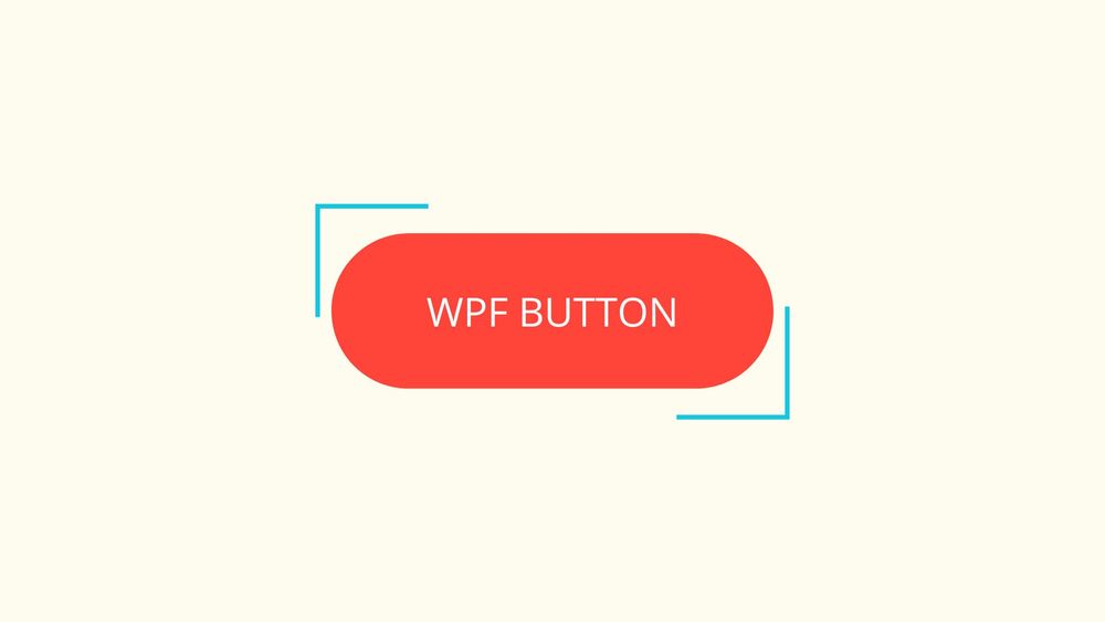 Create Buttons With Rounded Corner In WPF